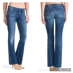 CITIZENS OF HUMANITY / Dita Petite Bootcut Leg Dark Washed Jeans Size 25